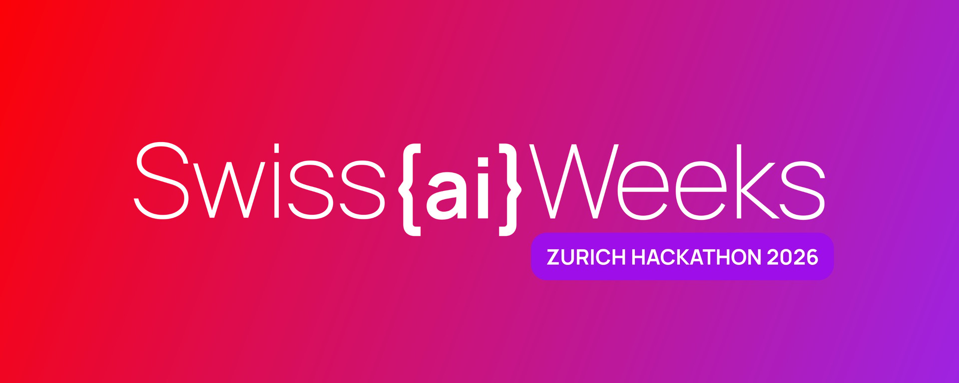 Welcome to Zurich Hackathon 2026